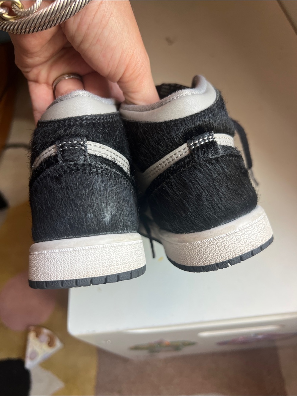 Nike Jordan 1 Retro High OG (TD) Shoes Toddler Kids 12C - Picture 7 of 7